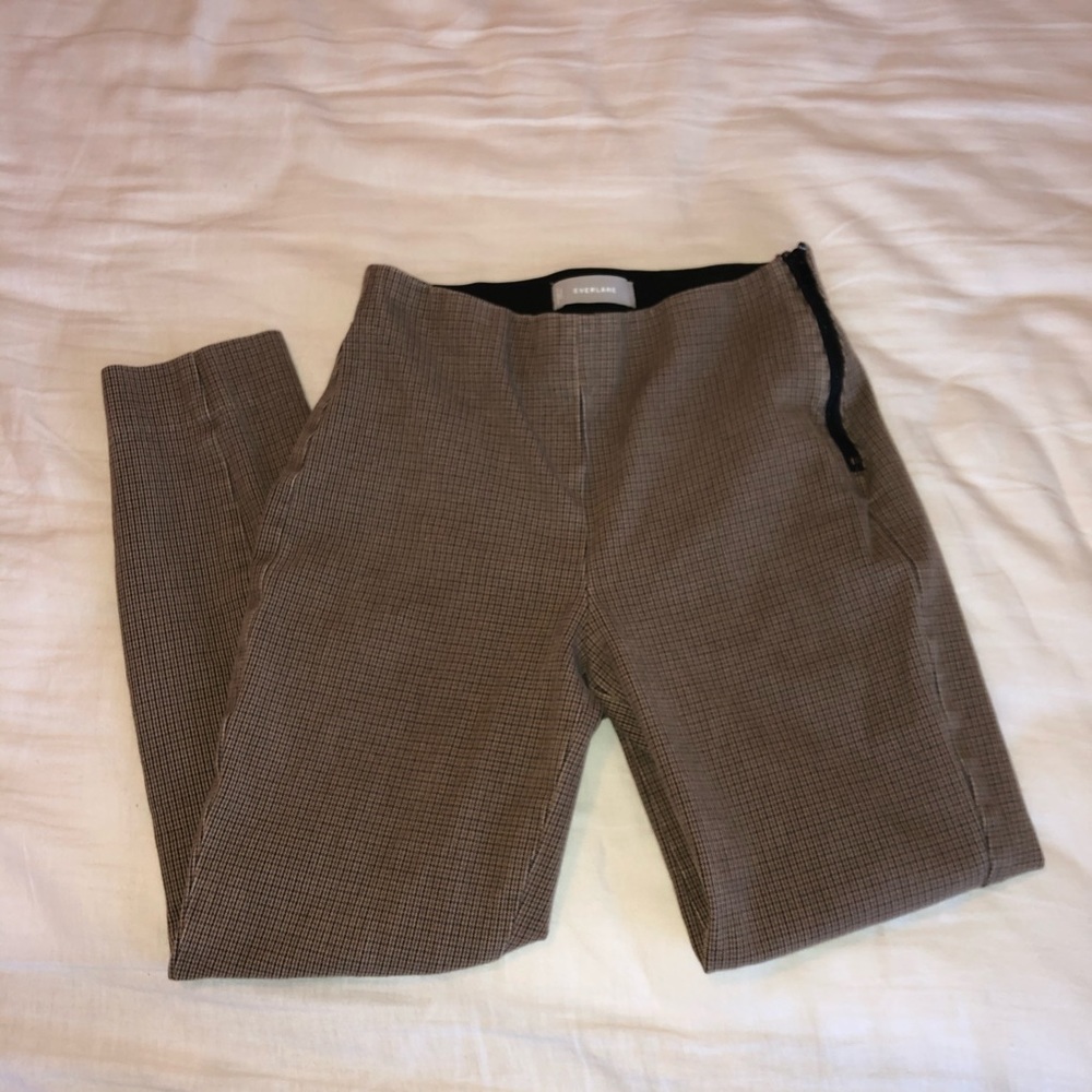 Everlane plaid work pant